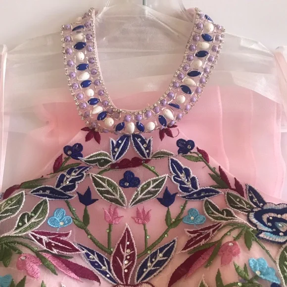 NWT Nox Anabel - 8262 Two Piece Embroidered Mermaid Formal Prom Dress - Picture 11 of 15